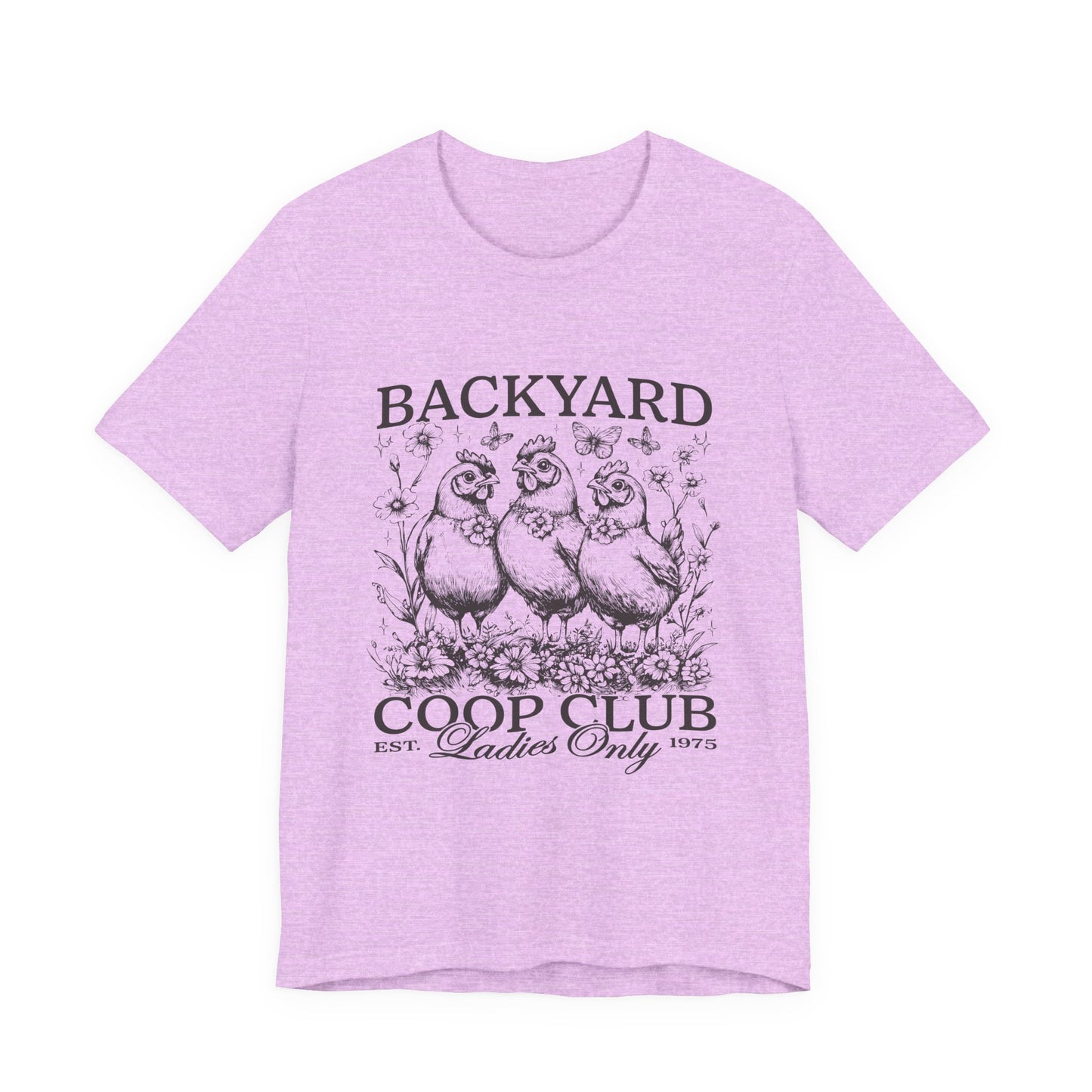 Ladies Only Chicken Farm Graphic T-Shirt