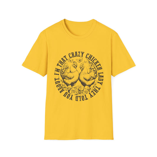 "I'm That Crazy Chicken Lady" Tee