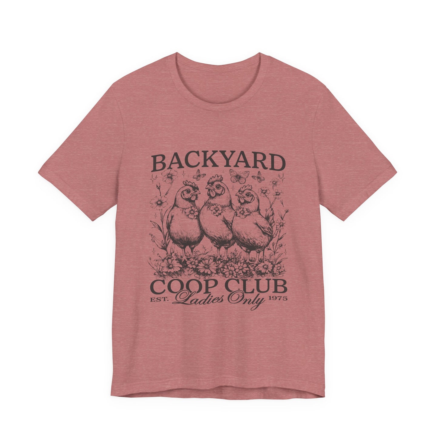 Ladies Only Chicken Farm Graphic T-Shirt