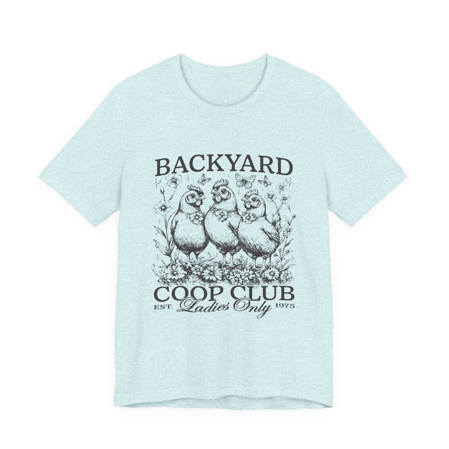 Ladies Only Chicken Farm Graphic T-Shirt