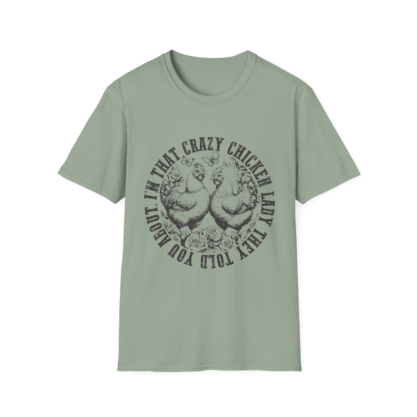 "I'm That Crazy Chicken Lady" Tee