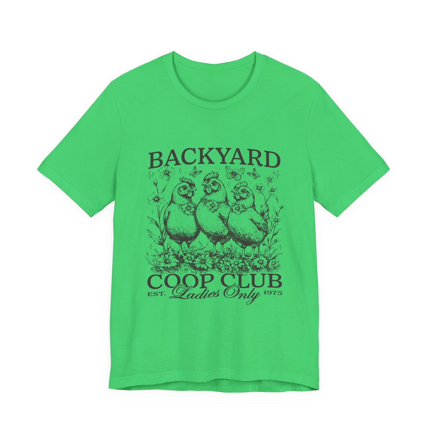 Ladies Only Chicken Farm Graphic T-Shirt
