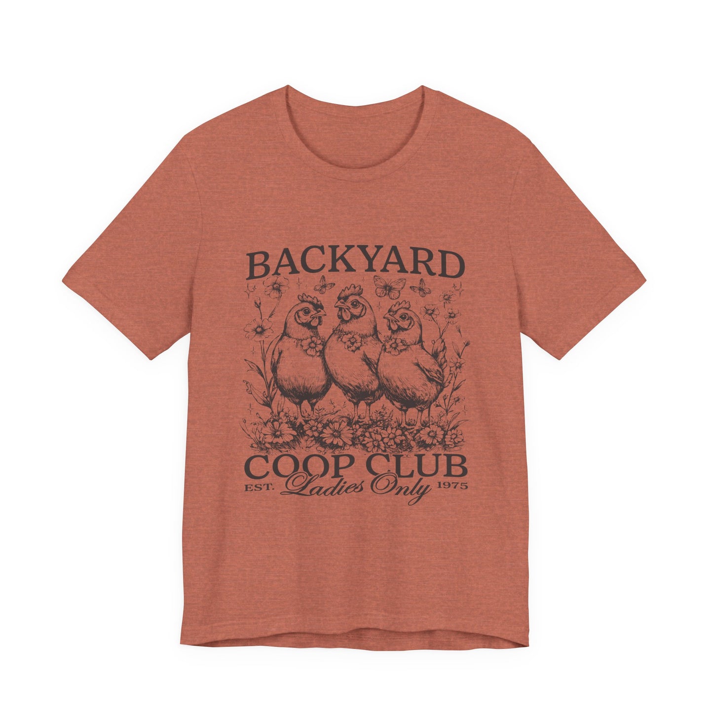 Ladies Only Chicken Farm Graphic T-Shirt
